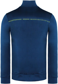 Lyle & Scott Counter Stripe Heren Blauwe Midlayer