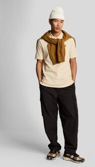 Lyle & Scott Crepe Poloshirt - Geel