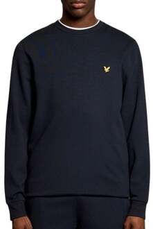 Lyle & Scott Crew Neck Fly Fleece Sweater Heren - XL