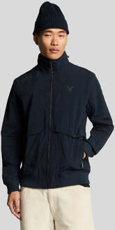 Lyle & Scott Crinkle Nylon Pocket Jacket - Donkerblauw Navy