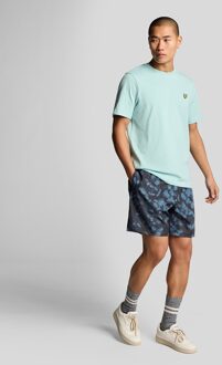 Lyle & Scott Digitale Bloemenprint Zwemshort - Donkerblauw Donker Marine