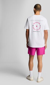 Lyle & Scott Eenvoudige Zwemshorts - Fuchsia