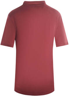 Lyle & Scott effen geborduurd Fletcher bordeaux poloshirt met logo Blauw