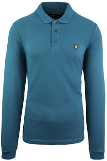 Lyle & Scott effen heren groen poloshirt