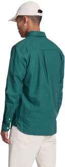 Lyle & Scott Effen heren overhemd Oxford (Groen)
