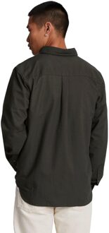 Lyle & Scott Effen heren overhemd Oxford (Gunmetal) Grijs