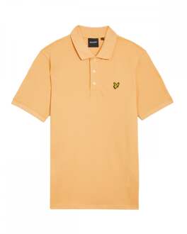 Lyle & Scott Effen Polo Shirt voor Mannen Oranje