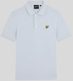 Lyle & Scott effen poloshirt - blauw