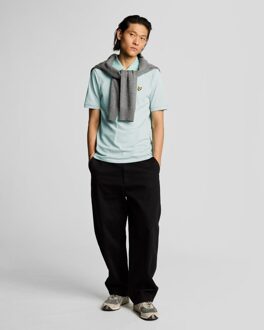 Lyle & Scott effen poloshirt - groen