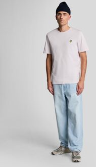 Lyle & Scott effen T-shirt - marineblauw Navy