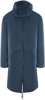 Lyle & Scott Fishtail Parka Navy Blue Jacket - maat M Blauw