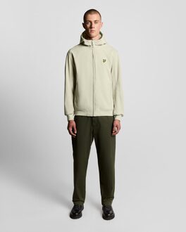 Lyle & Scott fleece gevoerde softshelljas - grijs - M