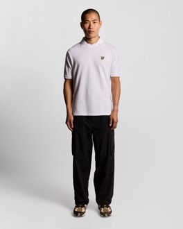 Lyle & Scott Football Collar Poloshirt - Wit - 2XL