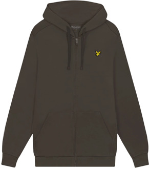 Lyle & Scott Full-Zip Hoodie Midlayers Lyle & Scott , Gray , Heren - 2Xl,Xl,L,M,S,Xs