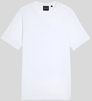 Lyle & Scott Ge paneelde T-Shirt - Wit
