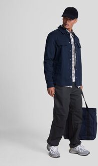 Lyle & Scott Gearticuleerde Cargo Broek - Lak Zwart
