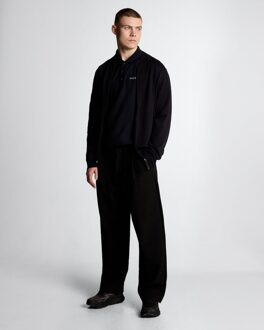 Lyle & Scott Geborduurd Poloshirt - Marineblauw Navy