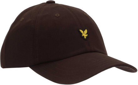 Lyle & Scott Geborduurde Embleem Baseball Cap (Bruin) - maat