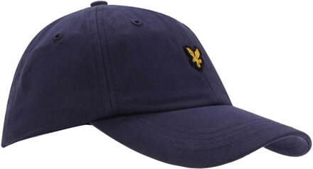 Lyle & Scott Geborduurde Embleem Baseball Cap (Donkere marine) Navy - One Size