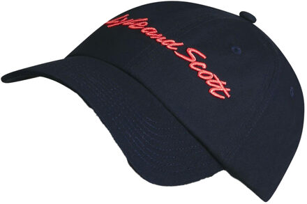 Lyle & Scott Geborduurde Unisex Volwassenen Script Baseball Cap (Marine) - maat Navy