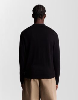 Lyle & Scott gestreepte Ottomaanse kraagcardigan - veelkleurig - maat 2XL