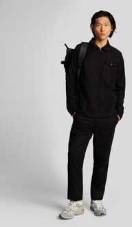 Lyle & Scott Getaillede Trainingsbroek met Koord - Jet Black Zwart