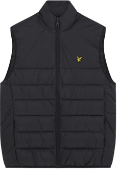 Lyle & Scott Gewatteerd Gilet Jack Lyle & Scott , Black , Heren - M,S