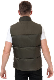 Lyle & Scott gewatteerde bodywarmer voor heren, groen - maat