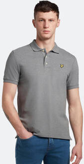Lyle & Scott Gewoon poloshirt in Grijs - maat 2XL