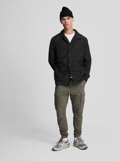 Lyle & Scott gitzwart veldjack