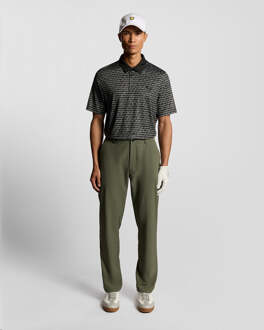 Lyle & Scott Golf Divot Poloshirt - Zwart