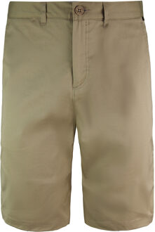 Lyle & Scott Golf Glenrothes Chino Heren Zand Korte Broek - maat