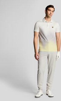 Lyle & Scott Golf Gradient Poloshirt - Wit - M