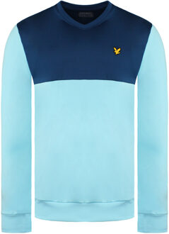 Lyle & Scott Golf Heren Blauwe Trui - maat L
