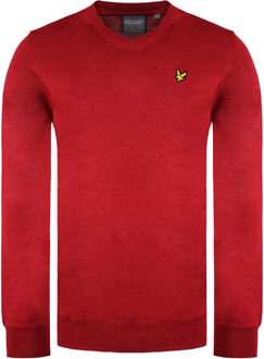 Lyle & Scott Golf Heren Rode Trui Rood - XS