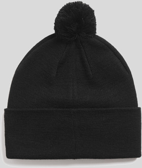 Lyle & Scott Golf Merinowol Blend Beanie - Zwart