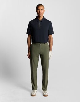 Lyle & Scott Golf Shank Button Poloshirt - Veelkleurig Donker Marine