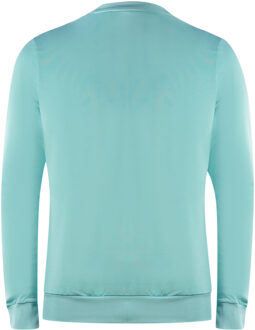 Lyle & Scott Golf Tech bleke marine trui met ronde hals Blauw