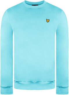 Lyle & Scott Golf Tech tussenlaag met lange mouwen en ronde hals voor heren ML1259G Lichtblauw