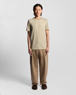 Lyle & Scott Grafisch Jacquard T-shirt - Wit