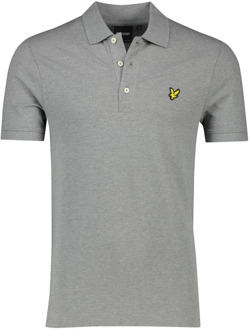 Lyle & Scott Grijze poloshirt met korte mouwen Lyle & Scott , Gray , Heren - 2Xl,Xl,L,M,S