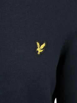 Lyle & Scott Half Zip Pullover Navy Donkerblauw - L,M,S,XL