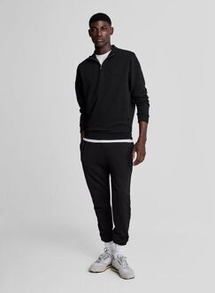 Lyle & Scott Half Zip Pullover Tonal Zwart - M,XL