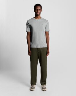 Lyle & Scott Heavyweight Marl T-shirt - Grijs