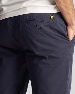 Lyle & Scott Heren Anfield Chino Shorts Donker Marine - 36 inches