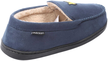 Lyle & Scott Heren Aspen Slippers (Marineblauw) Navy - EU 43 / UK 9