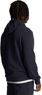 Lyle & Scott Heren Club Emblem Hoodie (Marine) - maat Navy