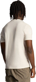 Lyle & Scott Heren Clubembleem T-Shirt (Wit) - maat S