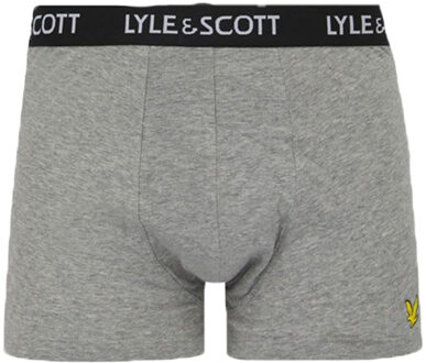Lyle & Scott Heren Core Boxershorts (Set van 5) (Groen/Zwart/Wit/Grijs)