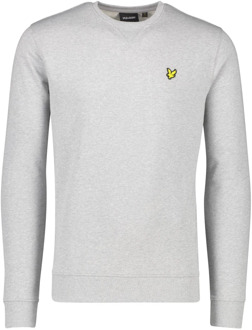 Lyle & Scott Heren Crew Neck Sweatshirt Grijs Lyle & Scott , Gray , Heren - 2Xl,L,M